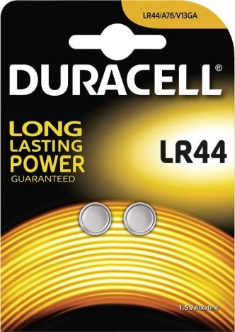Baterie DuraCell LR44
Kliknutm zobrazte detail obrzku.
