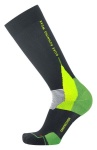 Ponoky GORE X-Run Ultra socks Black/apple green
