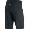 Kalhoty GORE C5 WOMEN Shorts Black (Obr. 0)