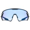 Brýle UVEX SPORTSTYLE 231 V SET Black mat/litemirror blue (Obr. 1)