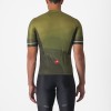 Dres CASTELLI ORIZZONTE JERSEY Deep green/Sage-Silver moon (Obr. 0)