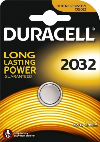 Baterie DuraCell DL2032
Kliknutím zobrazíte detail obrázku.