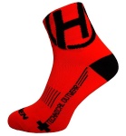 Ponožky Haven LITE Silver NEO Red/black